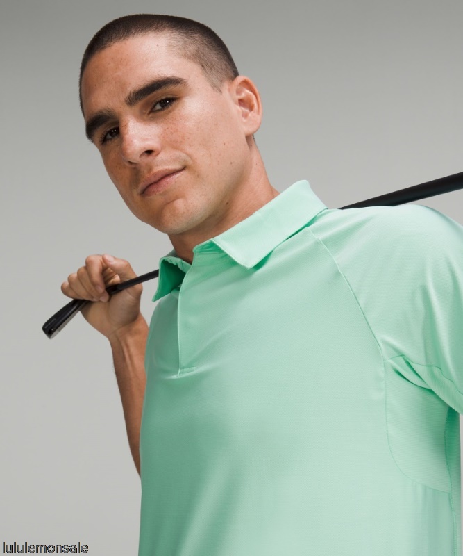 Lululemon Verkauf DELULU759 | Stretch Golf Polo Shirt Wild Mint